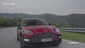 La prova dell'Aston Martin DBX 707