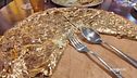 La focaccia con l'oro