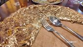 La focaccia con l'oro