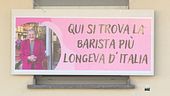 La barista più longeva d'Italia