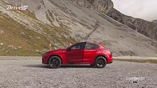 A bordo dell'Alfa Romeo Stelvio Quadrifoglio Super Sport