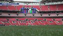 Wembley, coppe in campo