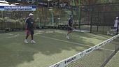 Padel show in Sardegna