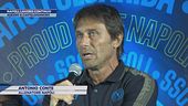 Napoli, Conte prosegue il lavoro