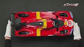 Una Ferrari 499P in miniatura