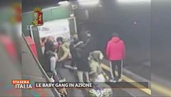 Le baby gang in azione