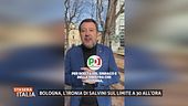 Bologna: l'ironia di Matteo Salvini sul limite a 30 km/h