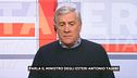 L'intervento del Ministro degli Esteri Antonio Tajani