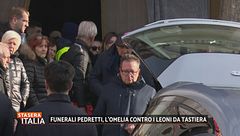 Funerali Pedretti, l'omelia contro i leoni da tastiera