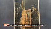 Gioconda imbrattata dagli attivisti del clima