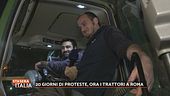 Roma: la protesta degli agricoltori