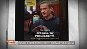 Roma, tutti i partiti in piazza per Navalny