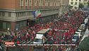 Tra cori e slogan, la CGIL guida la piazza pro-Palestina