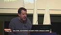 Matteo Salvini: "Governo avanti per cinque anni"