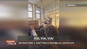 Antisemitismo, il direttore di "Repubblica" contestato
