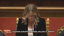 Elezioni europee e guerra, Giorgia Meloni al Senato