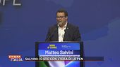 Salvini: io sto con l'idea di Le Pen