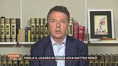 Parla il leader di Italia Viva, Matteo Renzi