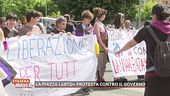 La piazza LGBTQ+ protesta contro il governo