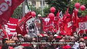 La Sinistra in piazza contro il Governo a Napoli
