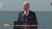 Biden: "Europa minacciata. La posta è altissima"