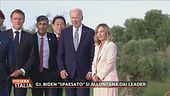 G7, Biden "Spaesato" si allontana dai leader