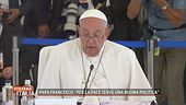 Papa Francesco: "Per la pace serve una buona politica"