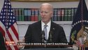 L'appello di Biden all'unità nazionale
