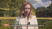 Parla Giorgia Meloni: "Perché non ho votato Ursula"