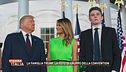 La famiglia Trump, la foto di gruppo della convention