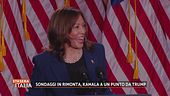 Sondaggi in rimonta, Kamala Harris a un punto da Donald Trump