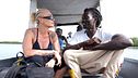 GASTON ZAMA: Turismo sessuale: Paola Barale va in Gambia