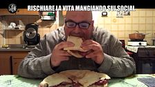 RUGGERI: Rischiando la vita mangiando sui social