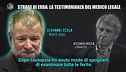 MONTELEONE: Strage di Erba: la testimonianza del medico legale