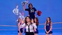 La prova di ability delle campionesse italiane di cheerleading
