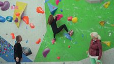 La lezione di arrampicata di Carla Gozzi e Martina