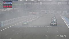 La partenza della gara