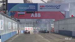 Partenza dell'E-Prix di Tokyo