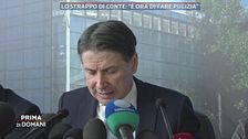 Lo strappo di Conte: "E' ora di fare pulizia"
