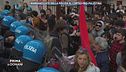Roma: manganellate della Polizia al corteo pro-Palestina