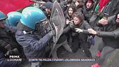 Scontri tra polizia e studenti. Lollobrigida: squadracce