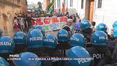 G7 a Venezia, la Polizia carica i manifestanti