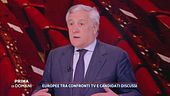 Antonio Tajani: "È giusto che ci sia un confronto tra tutti i leader"