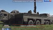 La propaganda russa in TV minaccia l'Occidente
