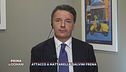 Matteo Renzi commenta gli attacchi della Lega a Mattarella