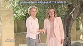 Giorgia Meloni gioca la partita europea