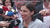 Riforme e proteste, scontro tra destra e sinistra
