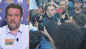 Matteo Salvini commenta le proteste al Salone del Libro di Torino