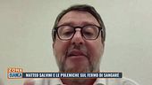 Matteo Salvini e le polemiche sul fermo Sangarè