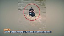 L'abbraccio e poi la piena: i tre ragazzi morti nel fiume